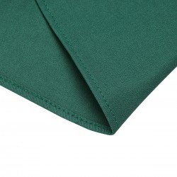 Green  Solid Pleated Skirts