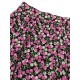 Pre-Sale Black & Pink  Cherry A-Line Skirt