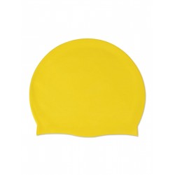 Elastic Silicone Solid Swimming Cap