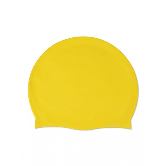 Elastic Silicone Solid Swimming Cap